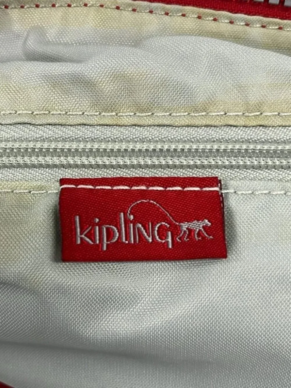 Kipling Red Nylon Shoulder Bag
